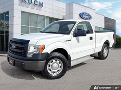 USED 2013 Ford F-150 XL - White Exterior - $22,997 - Stock #EP4727 - VIN 1FTMF1CMXDFC30071