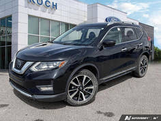 USED 2017 Nissan Rogue SL Platinum - Black Exterior - $18,976 - Stock #E50046B - VIN 5N1AT2MV1HC870147