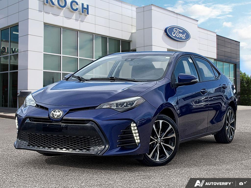 USED 2017 Toyota Corolla SE - Blue Exterior - $18,976 - Stock #EP4721A - VIN 2T1BURHE3HC778828 - Photo 1
