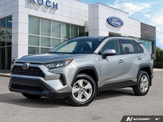 USED 2019 Toyota RAV4 AWD LE - Silver Exterior - $28,950 - Stock #E60061B - VIN 2T3B1RFV0KC033528