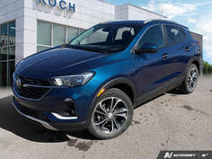 USED 2021 Buick Encore GX Select - Blue Exterior - $23,993 - Stock #E60437A - VIN KL4MMESL2MB144227