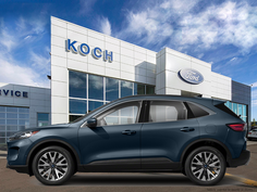 USED 2021 Ford Escape Titanium Hybrid AWD - Antimatter Blue Metallic Exterior - $27,925 - Stock #E41507A - VIN 1FMCU9DZ8MUA12289