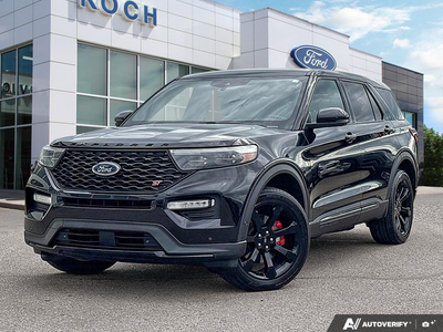 USED 2021 Ford Explorer ST - Agate Black Exterior - $34,976 - Stock #E61039A - VIN 1FM5K8GC6MGA34385