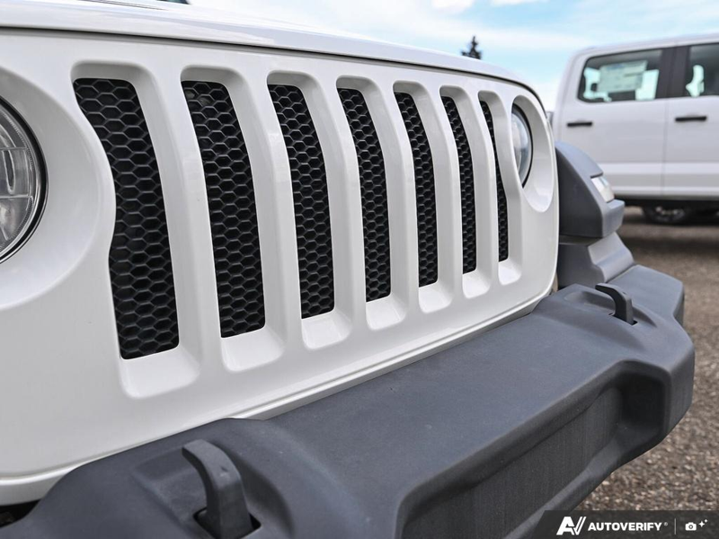 USED 2021 Jeep Wrangler Sport S - White Exterior - $34,950 - Stock #E51141A - VIN 1C4HJXAG1MW862733 - Photo 9