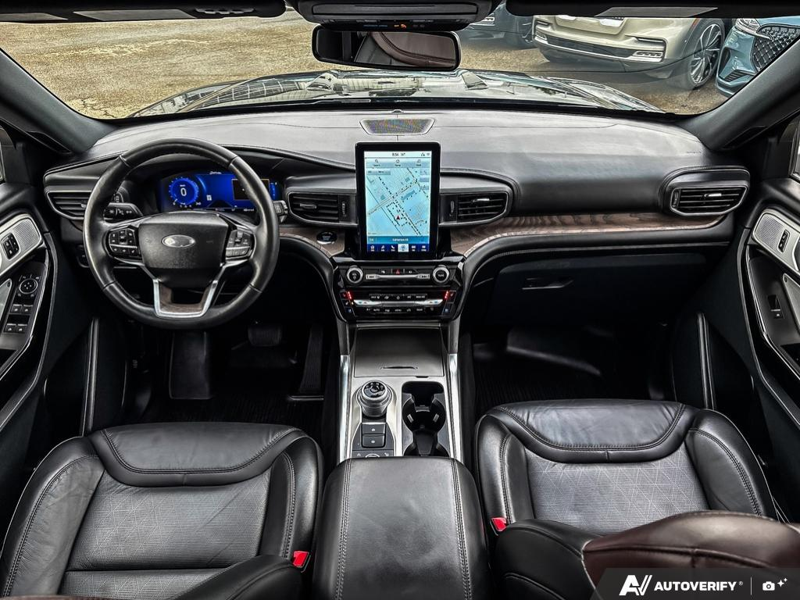 USED 2022 Ford Explorer Platinum - Agate Black Exterior / EBONY LEATHER-TRIM Interior - $40,976 - Stock #E60373A - VIN 1FM5K8HC0NGB13292 - Photo 24