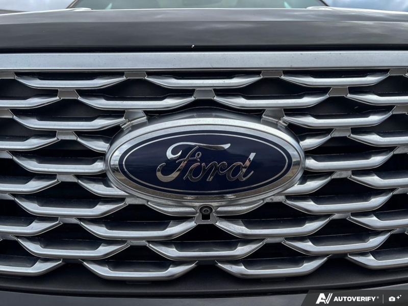 USED 2022 Ford Explorer Platinum - Agate Black Exterior / EBONY LEATHER-TRIM Interior - $40,976 - Stock #E60373A - VIN 1FM5K8HC0NGB13292 - Photo 9