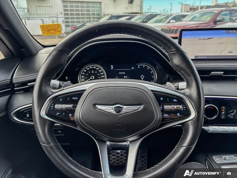USED 2022 Genesis GV70 3.5T Sport - Dark Red Exterior - $44,925 - Stock #E51166A - VIN KMUMCDTC0NU013463 - Photo 14