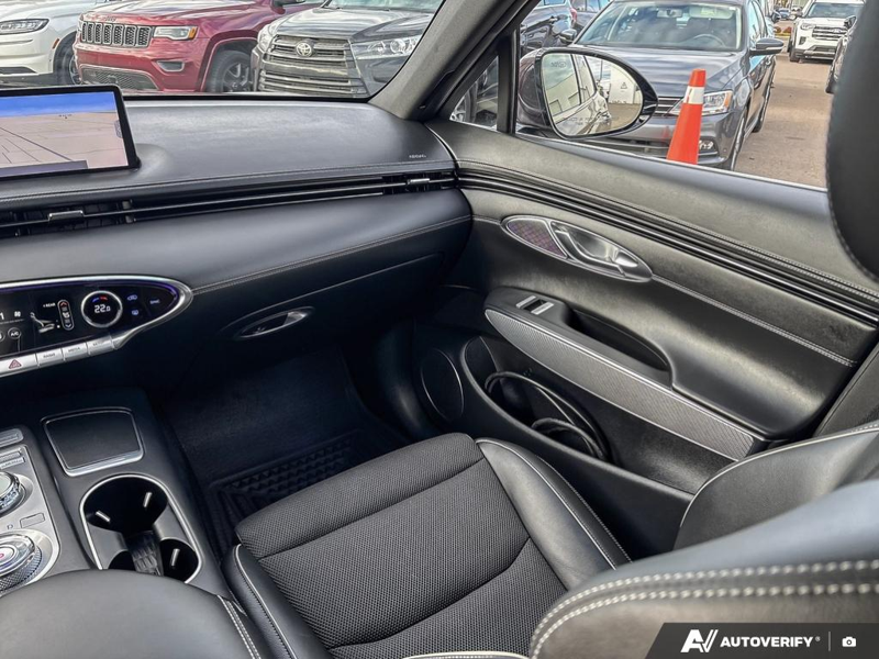 USED 2022 Genesis GV70 3.5T Sport - Dark Red Exterior - $44,925 - Stock #E51166A - VIN KMUMCDTC0NU013463 - Photo 25
