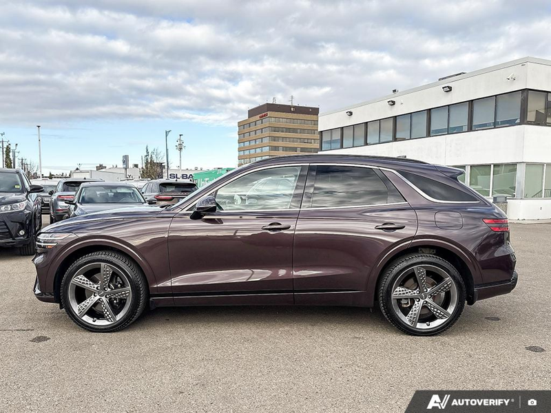 USED 2022 Genesis GV70 3.5T Sport - Dark Red Exterior - $44,925 - Stock #E51166A - VIN KMUMCDTC0NU013463 - Photo 3