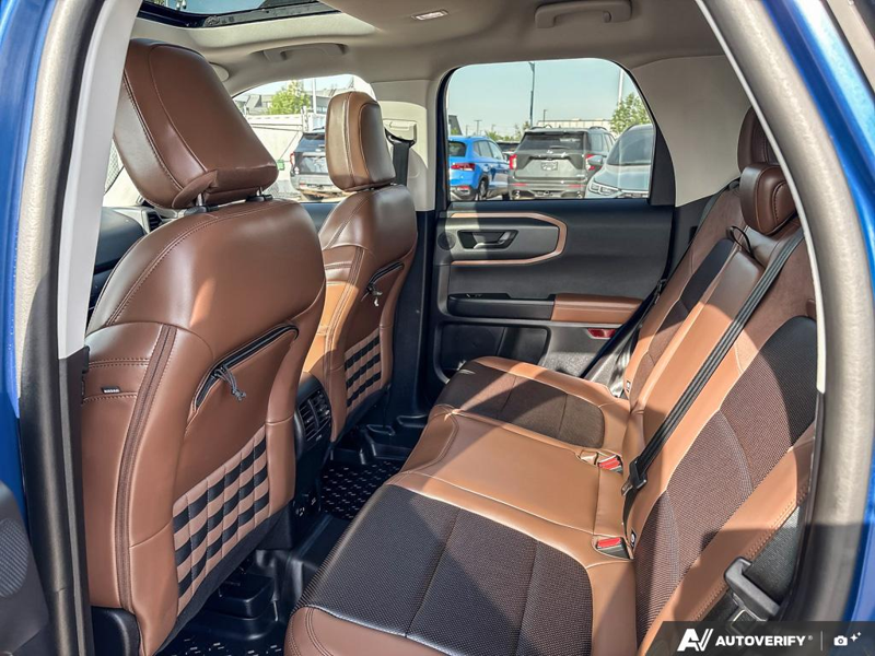 USED 2023 Ford Bronco Sport Badlands - Atlas Blue Metallic Exterior - $36,937 - Stock #E60569A - VIN 3FMCR9D96PRD94870 - Photo 23