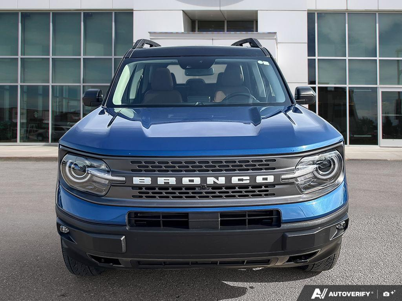 USED 2023 Ford Bronco Sport Badlands - Atlas Blue Metallic Exterior - $36,937 - Stock #E60569A - VIN 3FMCR9D96PRD94870 - Photo 2
