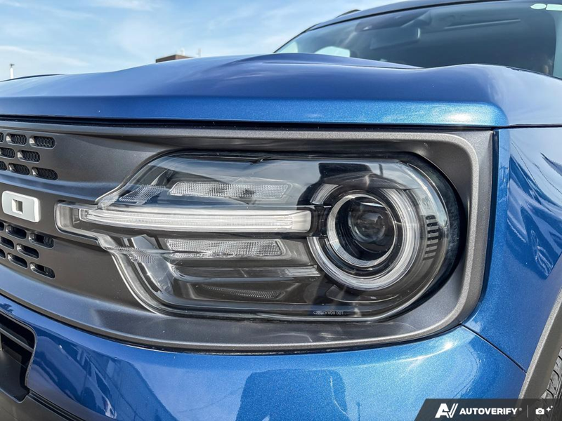USED 2023 Ford Bronco Sport Badlands - Atlas Blue Metallic Exterior - $36,937 - Stock #E60569A - VIN 3FMCR9D96PRD94870 - Photo 8