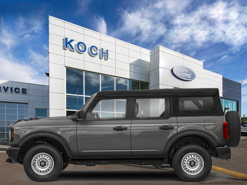 USED 2023 Ford Bronco Outer Banks - Carbonized Grey Metallic Exterior - $56,998 - Stock #E60186A - VIN 1FMEE5DP3PLB48823 - Photo 1