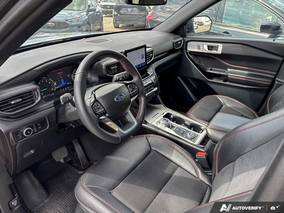 USED 2023 Ford Explorer ST-Line - EBONY ACTIVEX Interior - $45,942 - Stock #EL519 - VIN 1FMSK8KH8PGC22142