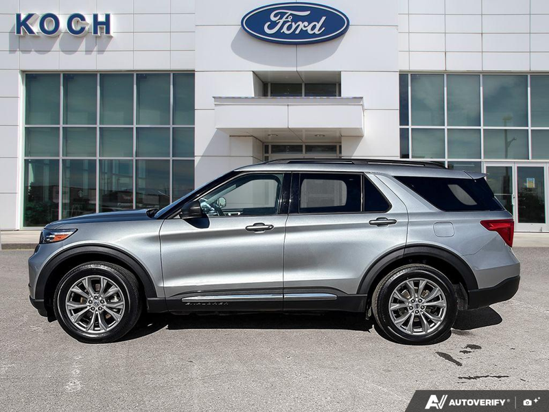 USED 2023 Ford Explorer XLT - Iconic Silver Metallic Exterior - $34,955 - Stock #E51244A - VIN 1FMSK8DH6PGA44664 - Photo 3