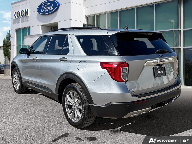 USED 2023 Ford Explorer XLT - Iconic Silver Metallic Exterior - $34,955 - Stock #E51244A - VIN 1FMSK8DH6PGA44664 - Photo 4
