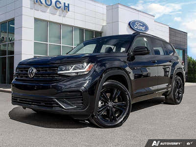 USED 2023 Volkswagen Atlas Highline 3.6 FSI - Black Exterior - $39,976 - Stock #E60214A - VIN 1V2SR2CA9PC529226