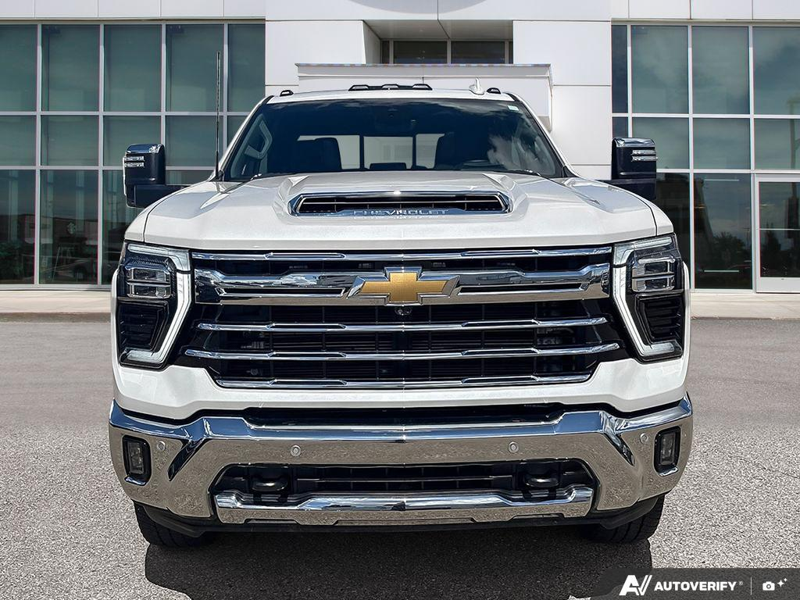 USED 2024 Chevrolet Silverado 2500HD LTZ - Pearl White Exterior - $87,925 - Stock #E60648A - VIN 1GC4YPEY2RF161994 - Photo 2