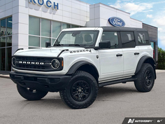USED 2024 Ford Bronco Big Bend Sasquatch Package - Oxford White Exterior - $54,997 - Stock #EP4763 - VIN 1FMDE7BH6RLA09002
