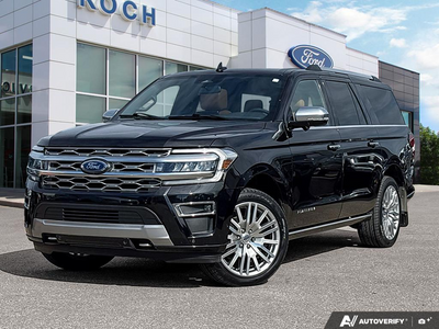 USED 2024 Ford Expedition Platinum Max - Black Exterior - $72,997 - Stock #E60343A - VIN 1FMJK1M82REA71474