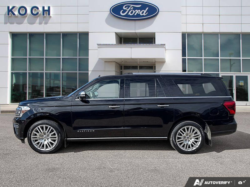 USED 2024 Ford Expedition Platinum Max - Black Exterior - $72,997 - Stock #E60343A - VIN 1FMJK1M82REA71474 - Photo 3