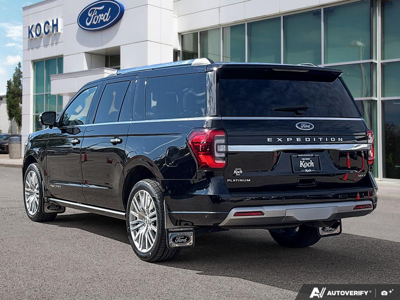 USED 2024 Ford Expedition Platinum Max - Black Exterior - $72,997 - Stock #E60343A - VIN 1FMJK1M82REA71474 - Photo 4