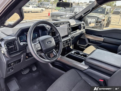 USED 2024 Ford F-150 STX - BLACK/BRONZE CLOTH 40/CON/40 Interior - $50,950 - Stock #EP4721 - VIN 1FTEW2LP6RFA18165