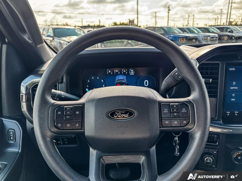 USED 2024 Ford F-150 STX - White Exterior / BLACK STX CLOTH Interior - $49,955 - Stock #EP4731 - VIN 1FTEW2LP0RKE36163 - Photo 14