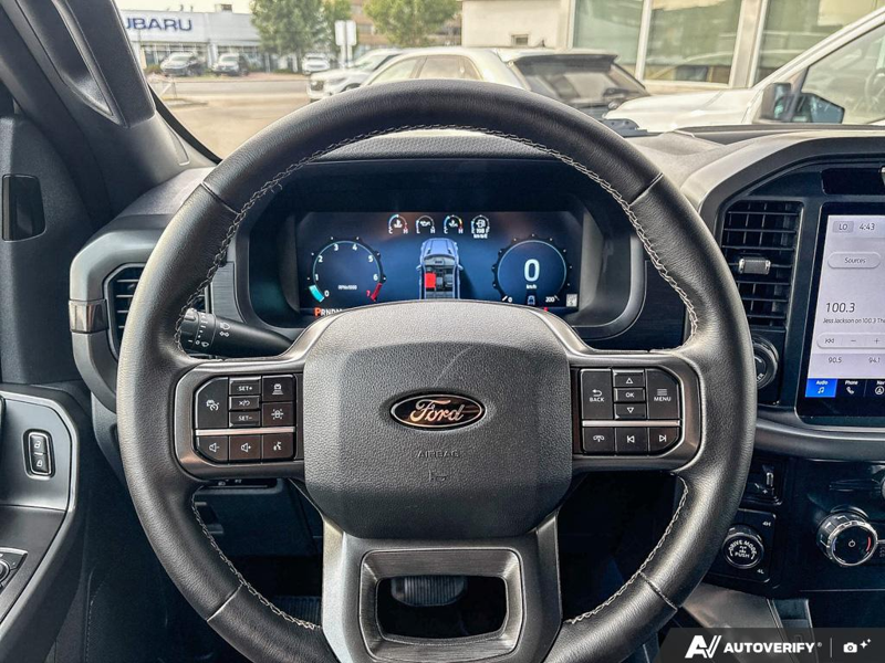 USED 2024 Ford F-150 XLT - Oxford White Exterior / BLACK, UNIQUE SPORT CLOTH 40/CONSOLE/40 FRONT-SEATS Interior - $53,967 - Stock #EP4738 - VIN 1FTEW3LP9RKD18795 - Photo 14