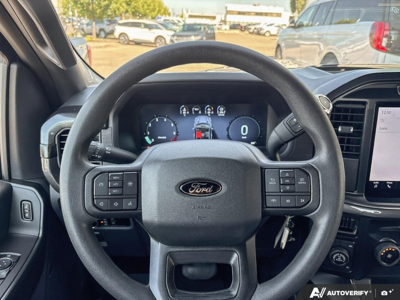 USED 2024 Ford F-150 STX - Iconic Silver Metallic Exterior / BLACK, UNIQUE SPORT CLOTH 40/CONSOLE/40 FRONT-SEATS Interior - $47,976 - Stock #EP4736 - VIN 1FTEW2LP5RKD39931 - Photo 14