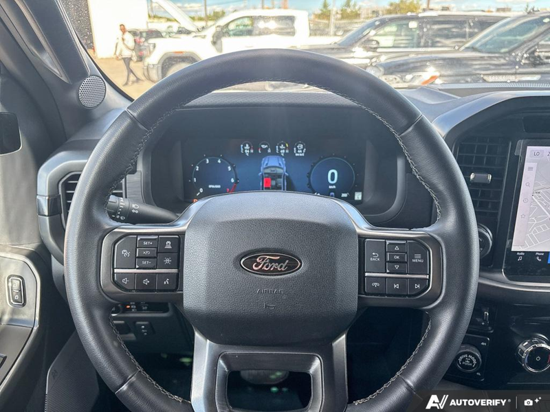 USED 2024 Ford F-150 XLT - Oxford White Exterior / BLACK, LEATHER-TRIMMED 40/CONSOLE/40 FRONT SEAT Interior - $58,998 - Stock #EP4739 - VIN 1FTFW3LD3RFA36252 - Photo 14