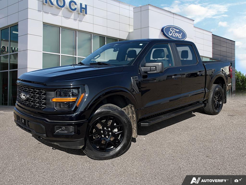 USED 2024 Ford F-150 STX - Black Exterior / BLACK STX CLOTH Interior - $48,993 - Stock #EP4722 - VIN 1FTEW2LP8RKE14184 - Photo 1