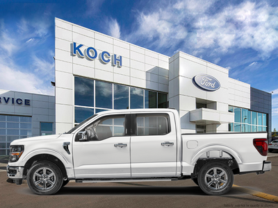 USED 2024 Ford F-150 XLT - White Exterior - $57,997 - Stock #EP4752 - VIN 1FTFW3LD2RFB37220