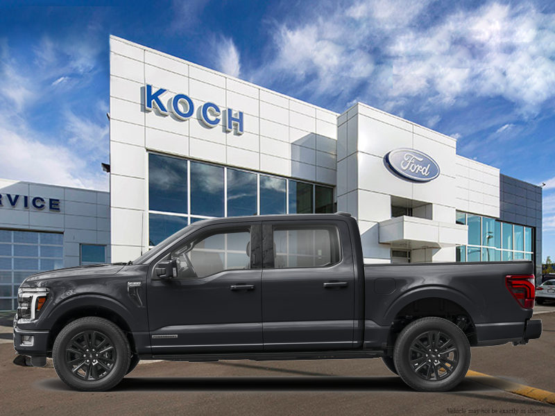 USED 2024 Ford F-150 Platinum - Agate Black Metallic Exterior / SMOKED TRUFFLE, FULL QUILTED LEATHER BUCKET SEATS Interior - $81,908 - Stock #EP4784 - VIN 1FTFW7LD4RFB21124 - Photo 1