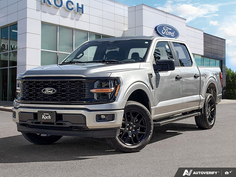 USED 2024 Ford F-150 STX - Iconic Silver Metallic Exterior - $47,976 - Stock #EP4736 - VIN 1FTEW2LP5RKD39931