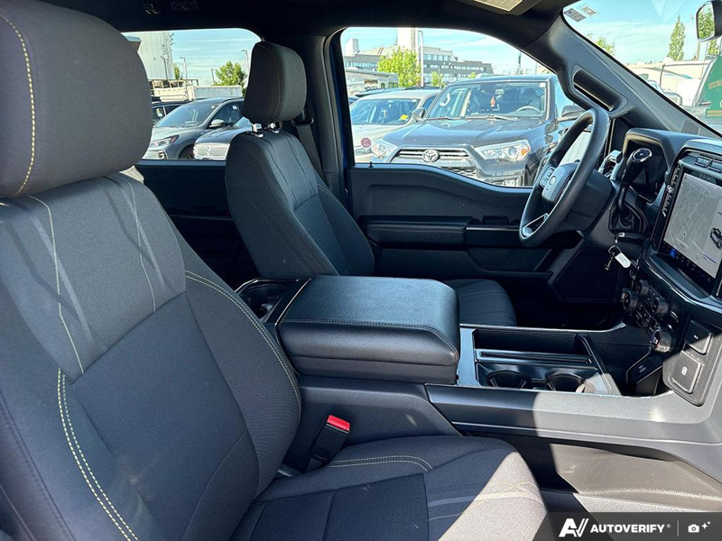 USED 2024 Ford F-150 STX - Atlas Blue Metallic Exterior / BLACK, UNIQUE SPORT CLOTH 40/CONSOLE/40 FRONT-SEATS Interior - $47,993 - Stock #EP4720 - VIN 1FTEW2LP8RKD20029 - Photo 22