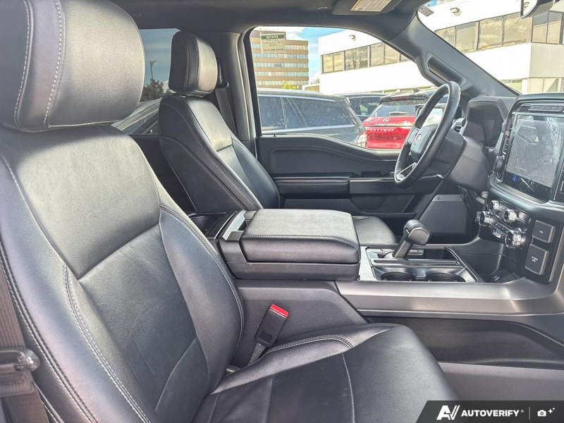 USED 2024 Ford F-150 XLT - Oxford White Exterior / BLACK, LEATHER-TRIMMED 40/CONSOLE/40 FRONT SEAT Interior - $58,998 - Stock #EP4739 - VIN 1FTFW3LD3RFA36252 - Photo 22