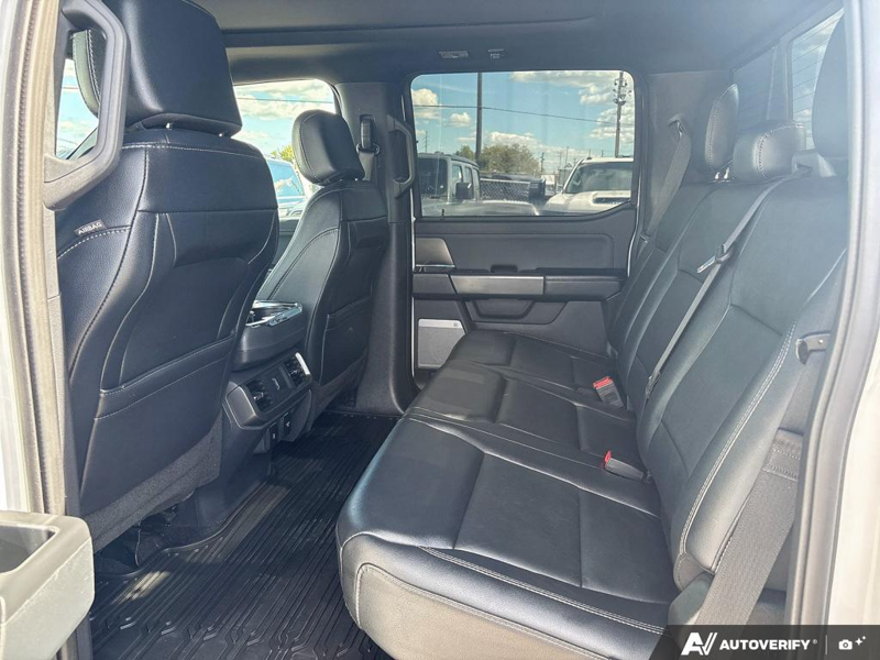 USED 2024 Ford F-150 XLT - Oxford White Exterior / BLACK, LEATHER-TRIMMED 40/CONSOLE/40 FRONT SEAT Interior - $58,998 - Stock #EP4739 - VIN 1FTFW3LD3RFA36252 - Photo 23