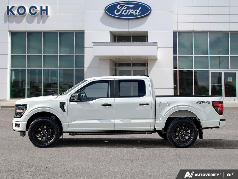 USED 2024 Ford F-150 STX - White Exterior / BLACK STX CLOTH Interior - $49,955 - Stock #EP4731 - VIN 1FTEW2LP0RKE36163 - Photo 3