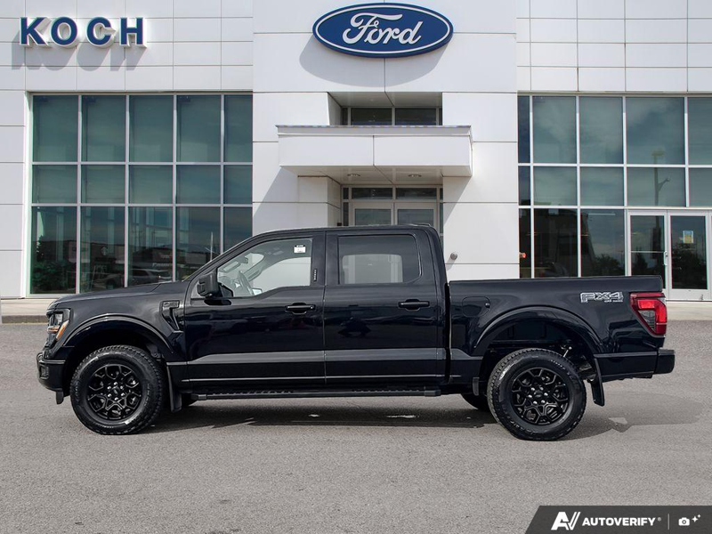 USED 2024 Ford F-150 XLT - Agate Black Metallic Exterior / BLACK, UNIQUE SPORT CLOTH 40/CONSOLE/40 FRONT-SEATS Interior - $54,937 - Stock #EP4787 - VIN 1FTFW3L8XRKE17140 - Photo 3