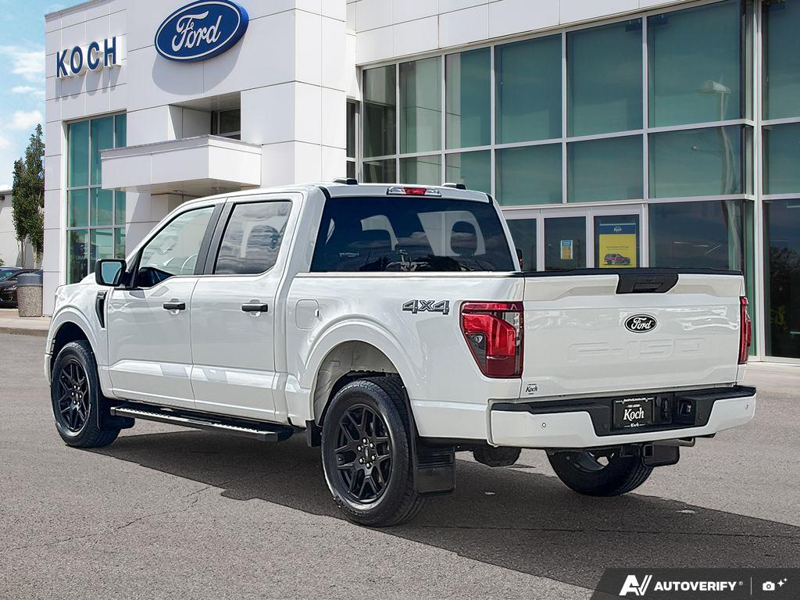 USED 2024 Ford F-150 STX - White Exterior / BLACK STX CLOTH Interior - $49,955 - Stock #EP4731 - VIN 1FTEW2LP0RKE36163 - Photo 4
