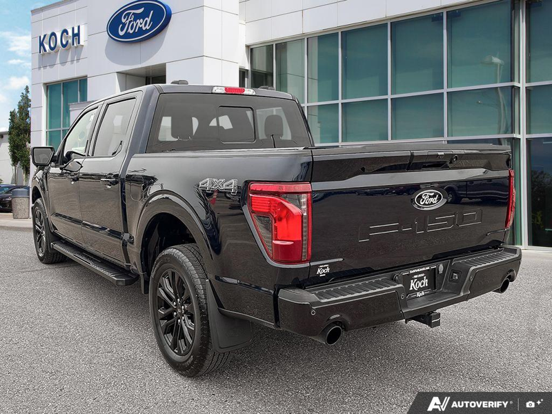 USED 2024 Ford F-150 XLT - Antimatter Blue Metallic Exterior / BLACK SPORT Interior - $57,997 - Stock #EP4735 - VIN 1FTFW3L85RFA38877 - Photo 4