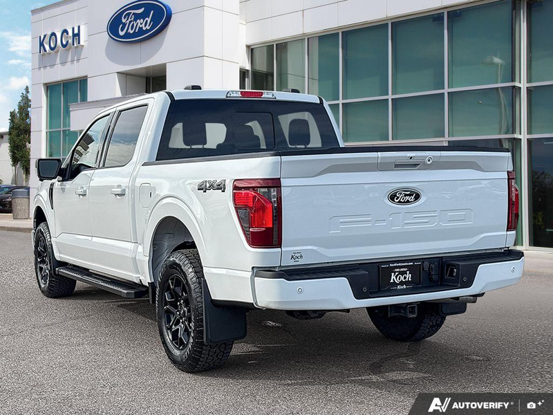 USED 2024 Ford F-150 XLT - Oxford White Exterior / BLACK, UNIQUE SPORT CLOTH 40/CONSOLE/40 FRONT-SEATS Interior - $53,967 - Stock #EP4738 - VIN 1FTEW3LP9RKD18795 - Photo 4