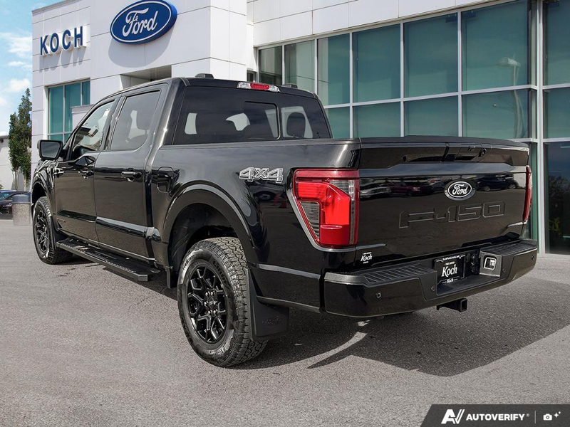 USED 2024 Ford F-150 XLT - Agate Black Metallic Exterior / BLACK, UNIQUE SPORT CLOTH 40/CONSOLE/40 FRONT-SEATS Interior - $57,950 - Stock #EP4783 - VIN 1FTFW3LDXRFB41256 - Photo 4