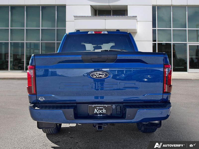 USED 2024 Ford F-150 STX - Atlas Blue Metallic Exterior / BLACK STX CLOTH Interior - $48,950 - Stock #EP4720 - VIN 1FTEW2LP8RKD20029 - Photo 5