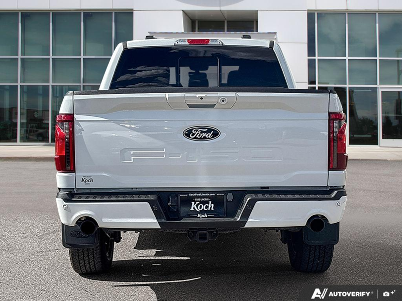 USED 2024 Ford F-150 XLT - Oxford White Exterior / BLACK, LEATHER-TRIMMED 40/CONSOLE/40 FRONT SEAT Interior - $58,998 - Stock #EP4739 - VIN 1FTFW3LD3RFA36252 - Photo 5