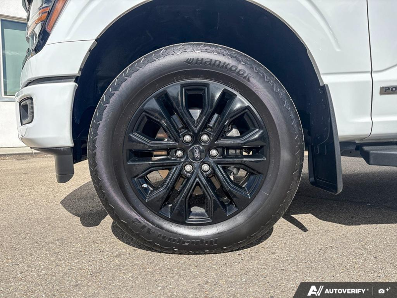 USED 2024 Ford F-150 XLT - Oxford White Exterior / BLACK, LEATHER-TRIMMED 40/CONSOLE/40 FRONT SEAT Interior - $58,998 - Stock #EP4739 - VIN 1FTFW3LD3RFA36252 - Photo 6