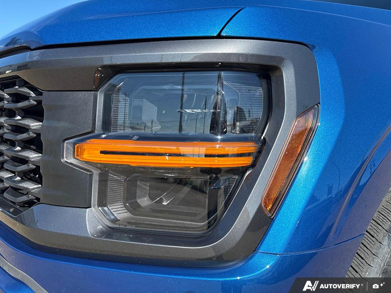 USED 2024 Ford F-150 STX - Atlas Blue Metallic Exterior / BLACK STX CLOTH Interior - $48,950 - Stock #EP4720 - VIN 1FTEW2LP8RKD20029 - Photo 8