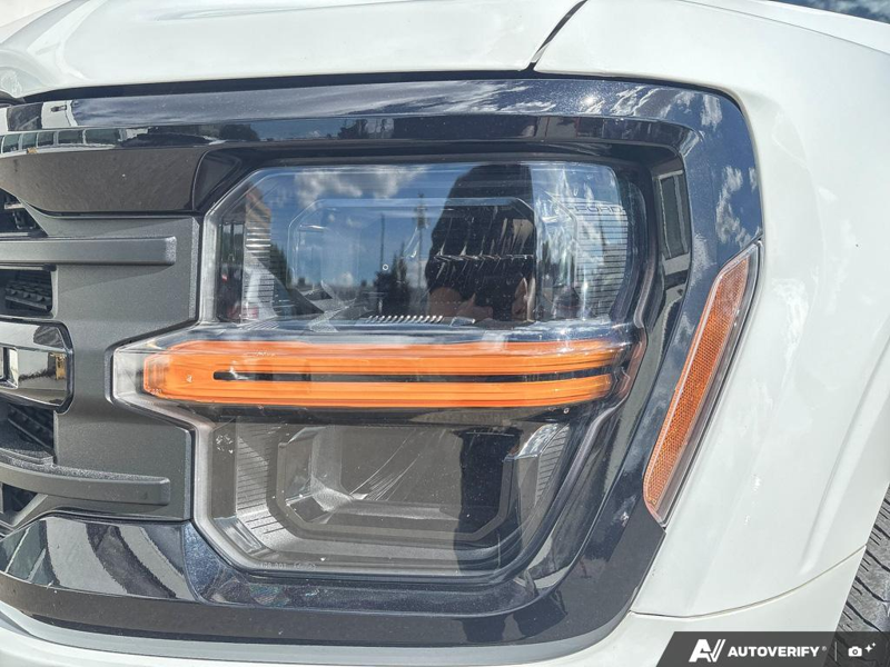 USED 2024 Ford F-150 XLT - Oxford White Exterior / BLACK, LEATHER-TRIMMED 40/CONSOLE/40 FRONT SEAT Interior - $58,998 - Stock #EP4739 - VIN 1FTFW3LD3RFA36252 - Photo 8
