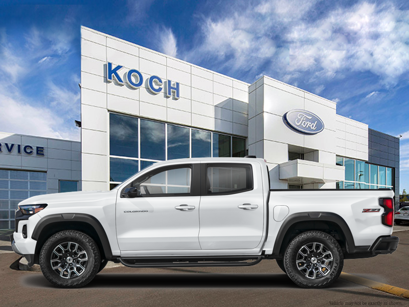 USED 2025 Chevrolet Colorado Z71 - Summit White Exterior - $53,950 - Stock #E61020A - VIN 1GCPTDEK9S1215509 - Photo 1